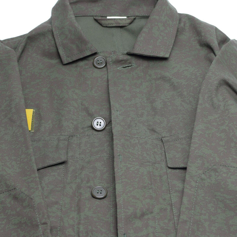 Veste de travail originale de l'armée tchécoslovaque tchèque M92 chemise camouflage VZ 92 NEUF