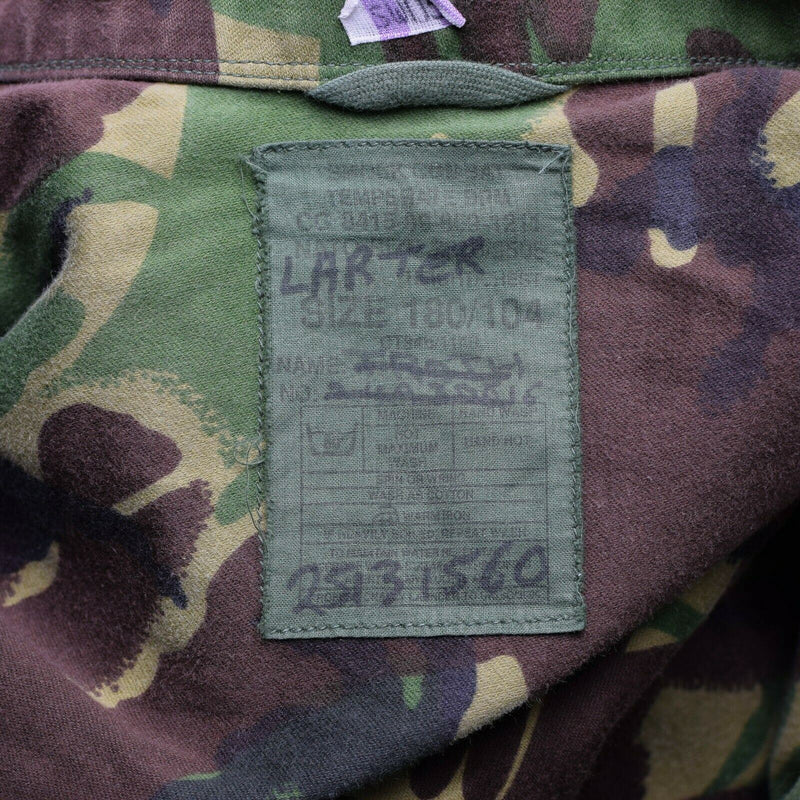 Véritable veste de combat de l'armée britannique DPM jungle militaire parka 95 smock temporate