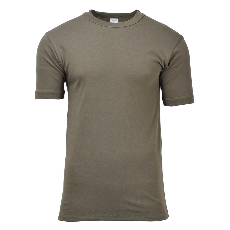 T-shirt de l'armée Leo Kohler sport sous-vêtement respirant à manches courtes léger