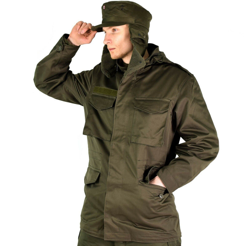 Veste de combat originale de l'armée autrichienne M65 OD militaire olive drab Parka combat NEUF