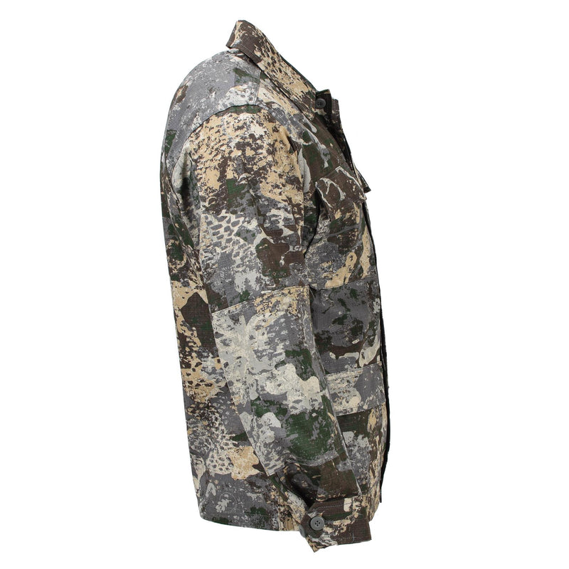 Veste tactique militaire US BDU MIL-TEC R/S camouflage uniforme ripstop