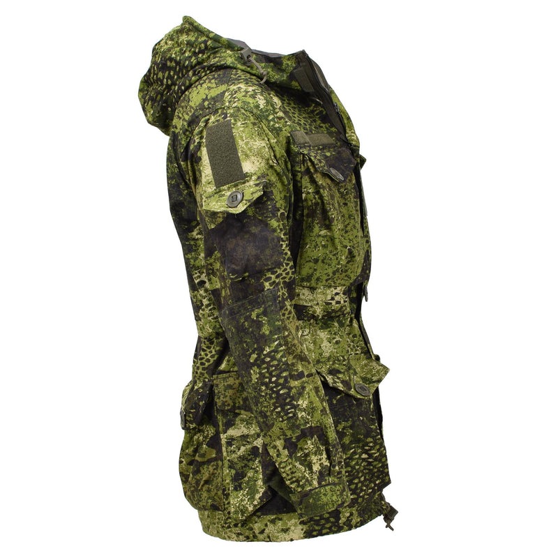 Veste tactique de combat de terrain camouflage Phnantomleaf KSK de l'armée Leo Kohler à capuche