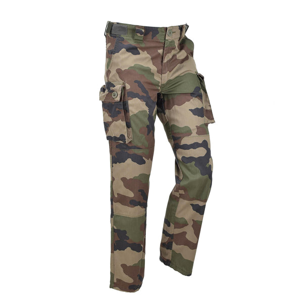 Pantalon cargo militaire français d'origine CCE camo ripstop traité anti-moustiques