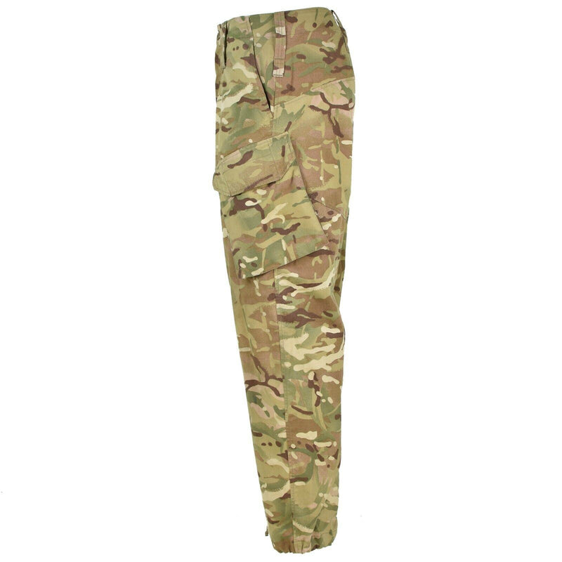 Pantalon de combat militaire britannique authentique MTP pour le terrain, pantalon cargo tempéré 