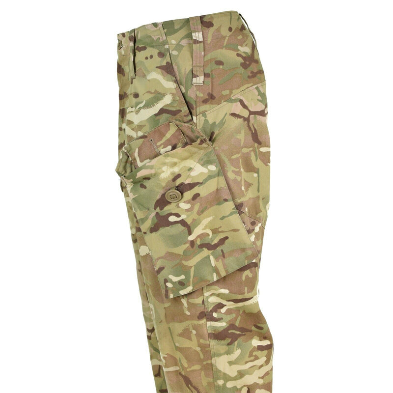 Pantalon de combat militaire britannique authentique MTP pour le terrain, pantalon cargo tempéré 