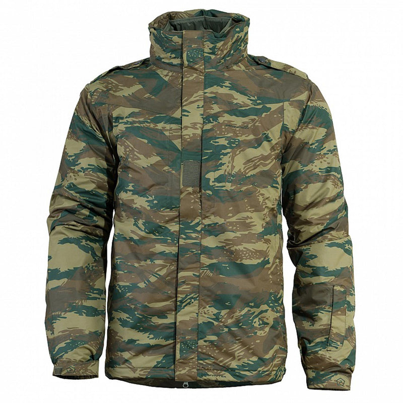 Veste camouflage militaire grecque en lézard PENTAGON GEN V3.0 armée imperméable chaude hiver