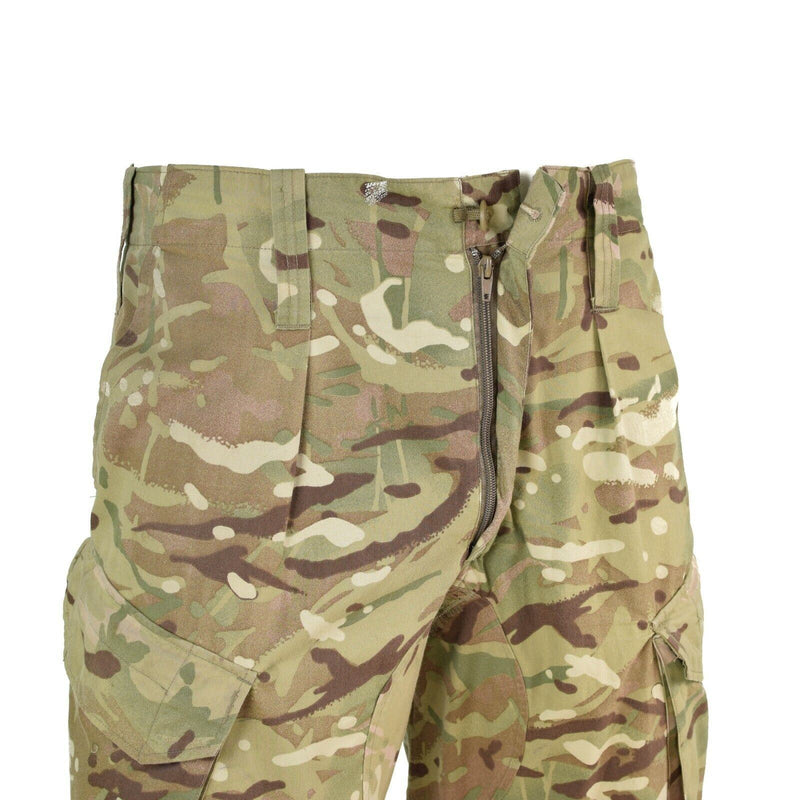 Pantalon de combat militaire britannique authentique MTP pour le terrain, pantalon cargo tempéré 