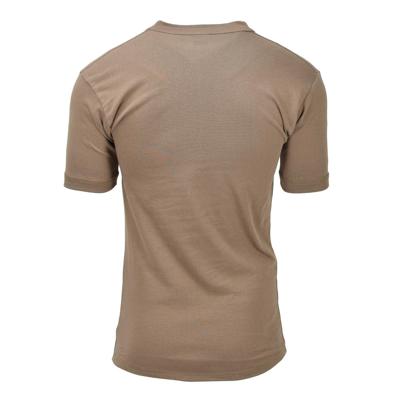 T-shirt de l'armée Leo Kohler sport sous-vêtement respirant à manches courtes léger