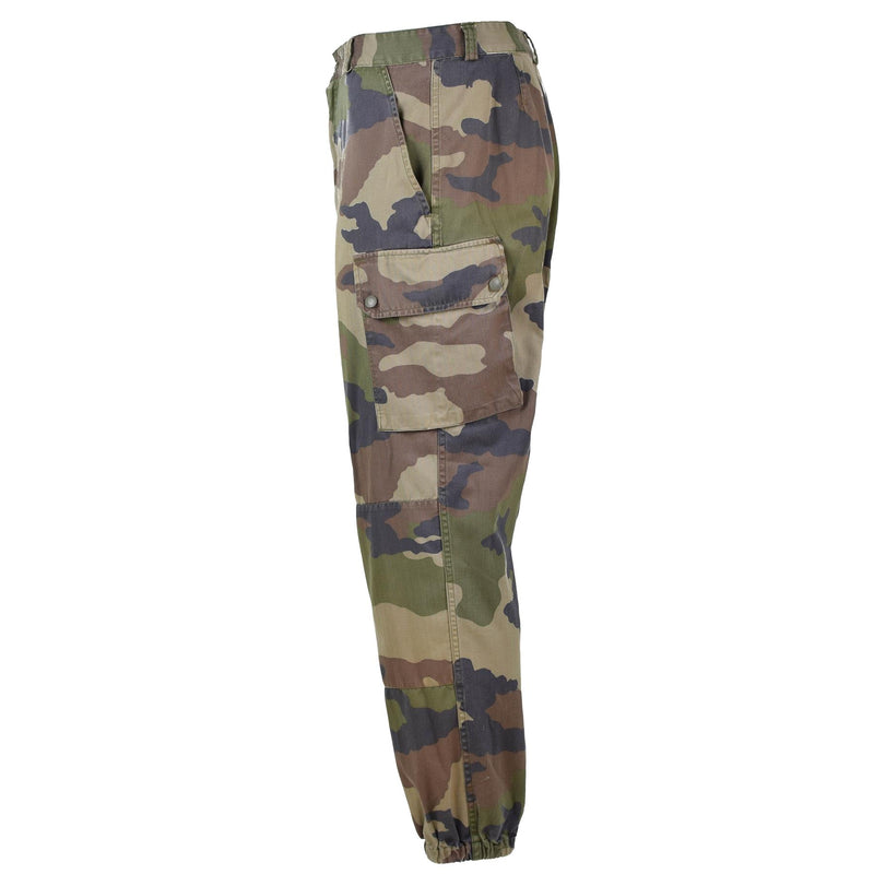 PANTALON DE COMBAT AUTHENTIQUE DE L'ARMÉE FRANÇAISE F2 MILITARY CCE CAMO CARGO FIELD TROUSERS