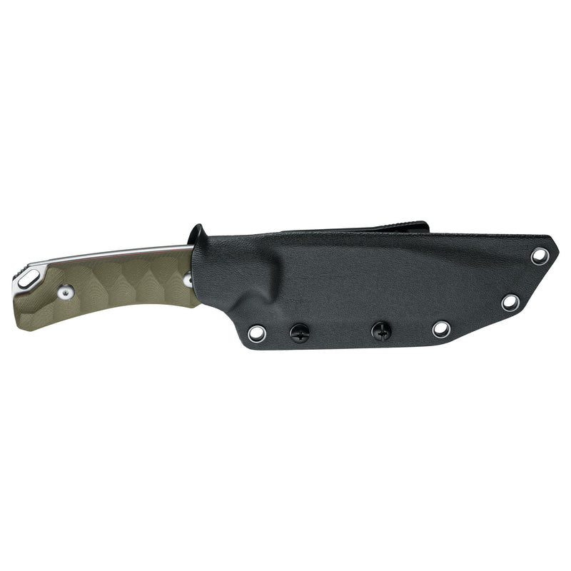 Couteau à lame fixe Fox Knives LYNX BF-756 OD en acier inoxydable avec manche en D2 et G10