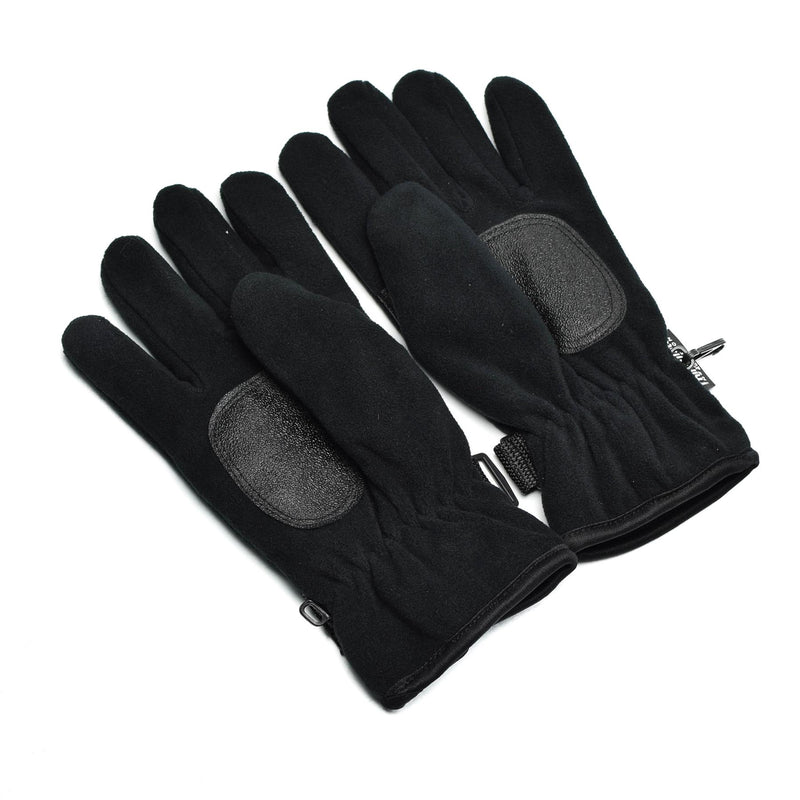 Gants de combat tactiques antidérapants en polaire Thinsulate pour l'hiver, noirs et décontractés