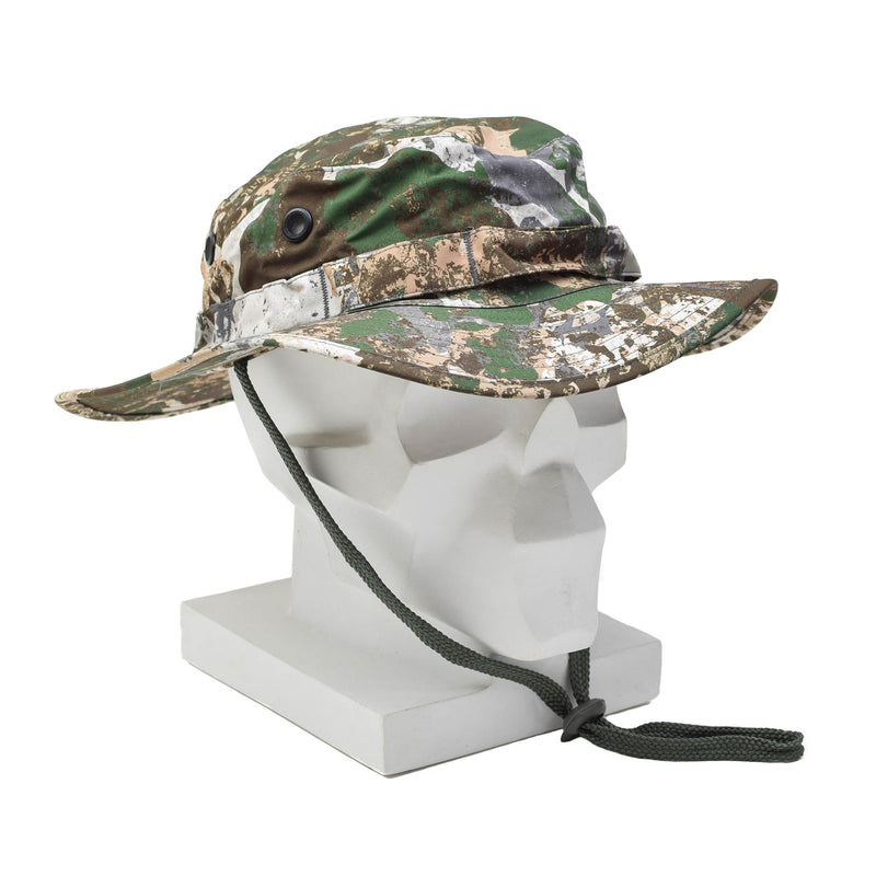 Chapeau de boonie militaire MIL-TEC laminé imperméable réglable casquette d'été chasse molle