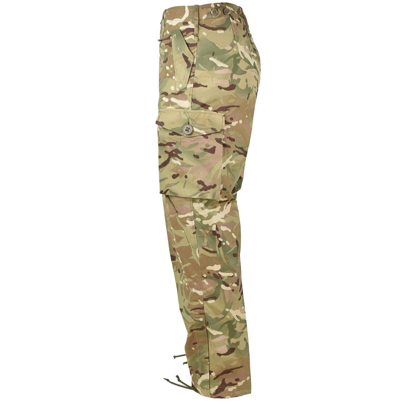 Pantalon de combat militaire britannique authentique Pantalon cargo de campagne MTP coupe-vent NEUF