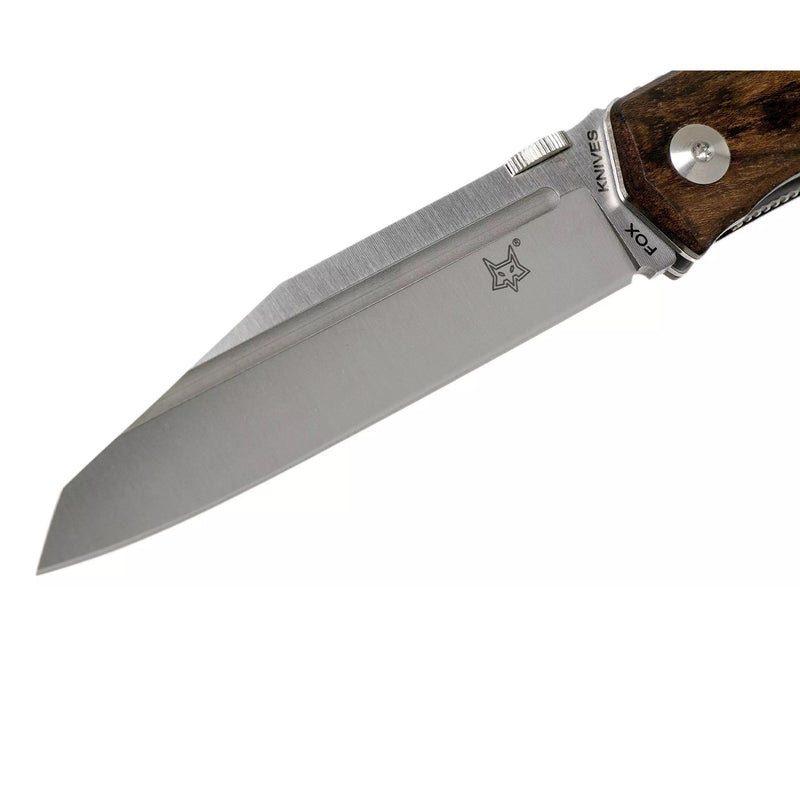 Couteau de poche pour homme Fox Knives Terzuola Design manche en ziricote satiné