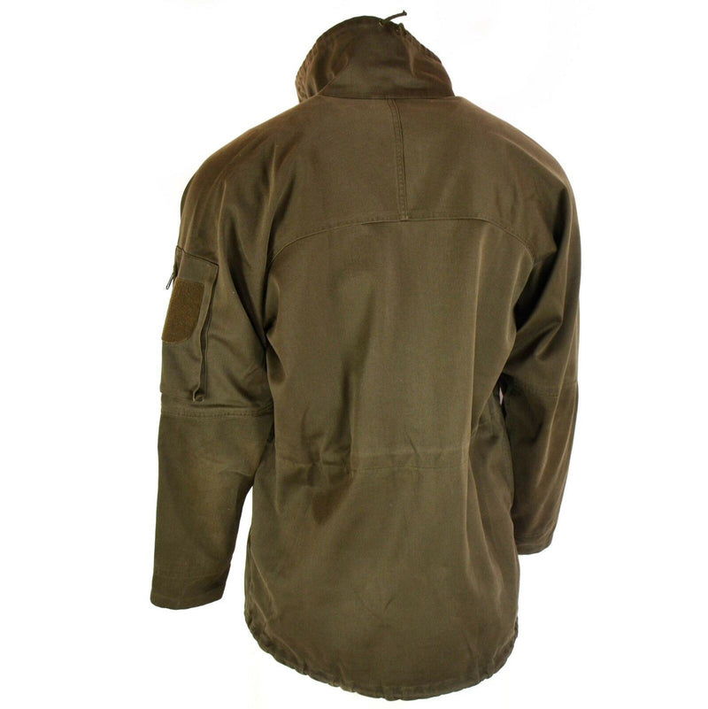 Veste de combat de montagne originale de l'armée autrichienne BH en ripstop militaire olive drab OD