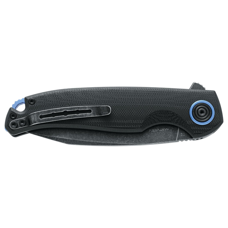 Couteau de poche pliant Fox Knives ARGUS BF-760 Drop Point en acier inoxydable D2