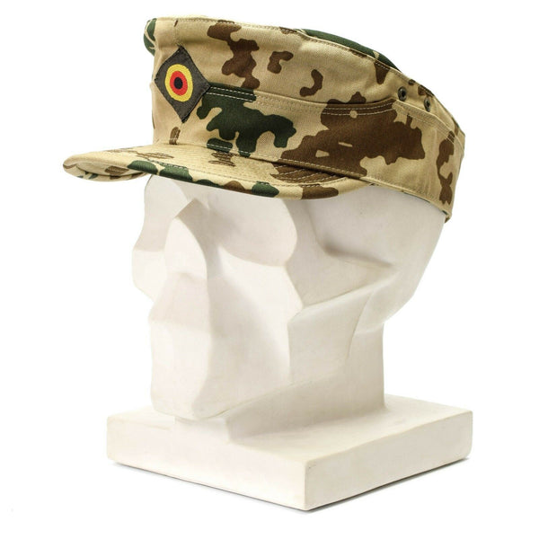 Véritable casquette tropicale de l'armée allemande originale BW, chapeau militaire camouflage désert NEUF