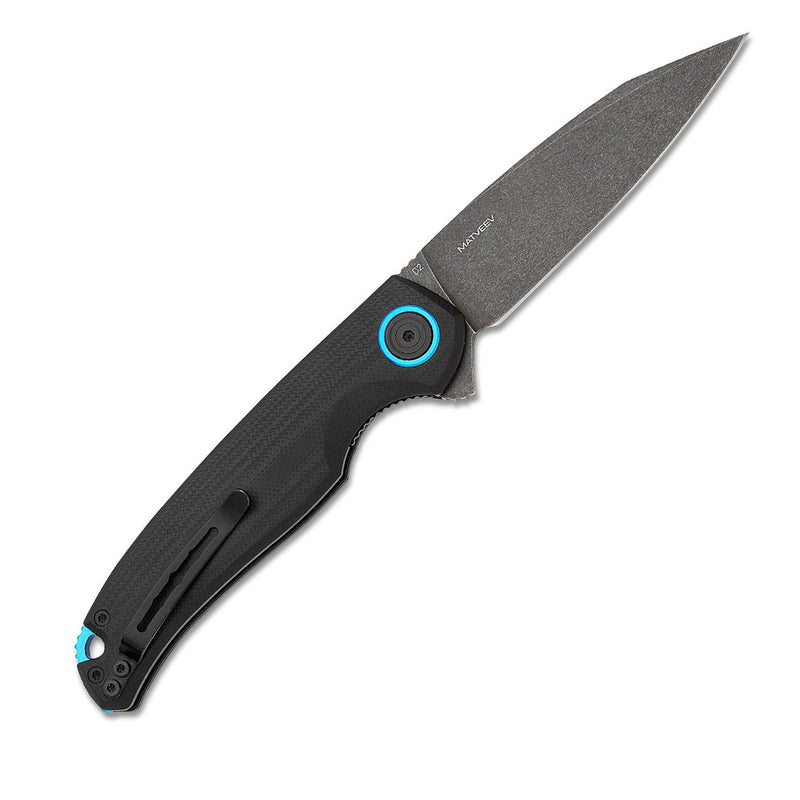 Couteau de poche pliant Fox Knives ARGUS BF-760 Drop Point en acier inoxydable D2