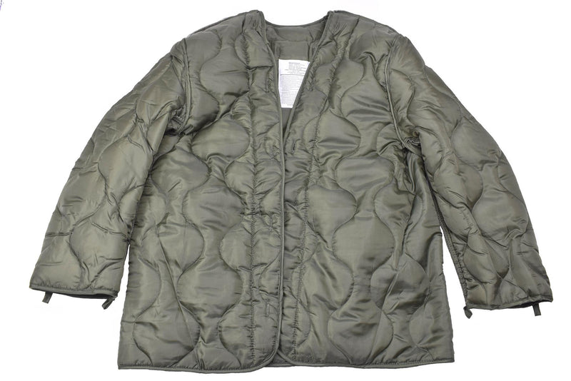 Veste de campagne de style armée américaine de marque MFH Veste de smock M65 Parka à doublure matelassée NEUF