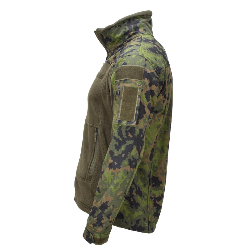 Veste tactique MFH Zips YKK Ripstop Vents Manches réglables M05 Camouflage finlandais