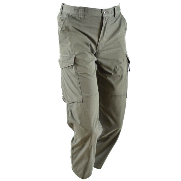 Pantalon de combat militaire autrichien authentique Rip stop OD Pantalon de combat militaire Olive BDU