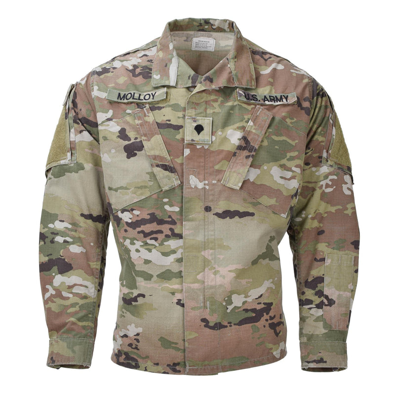 Veste tactique originale de combat actif de l'armée américaine Rip Stop Multicam