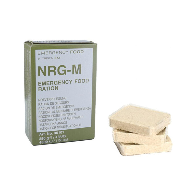 Pack de nourriture de survie d'urgence de l'armée Trek'N Eat NRG-M prêt à consommer 275 g