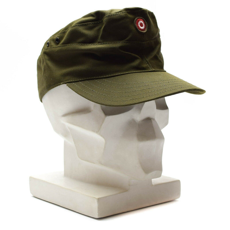 Casquette militaire de l'armée autrichienne d'origine, chapeau de combat autrichien, vert olive, OD, NEUF