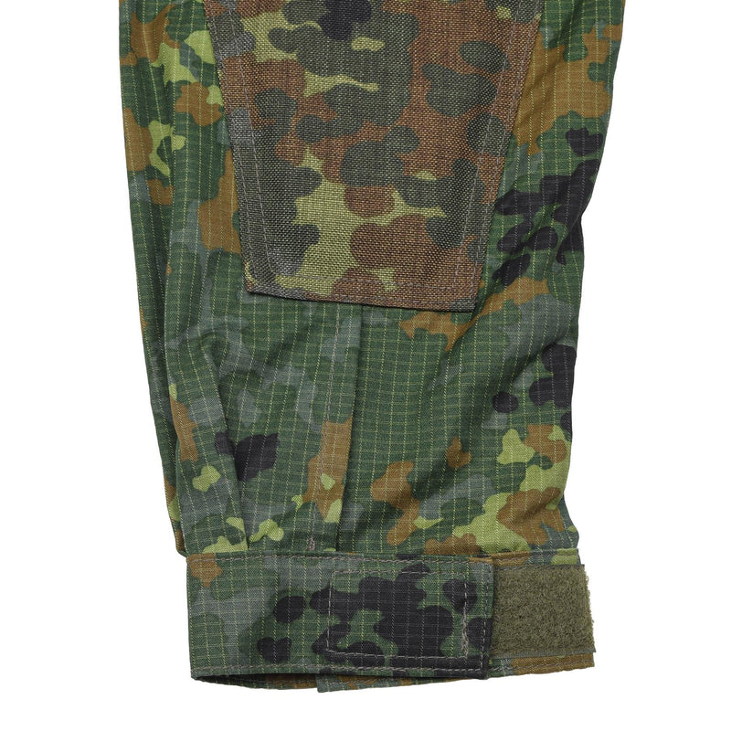 Veste militaire ripstop Leo Kohler en cordura tactique camouflage flecktarn