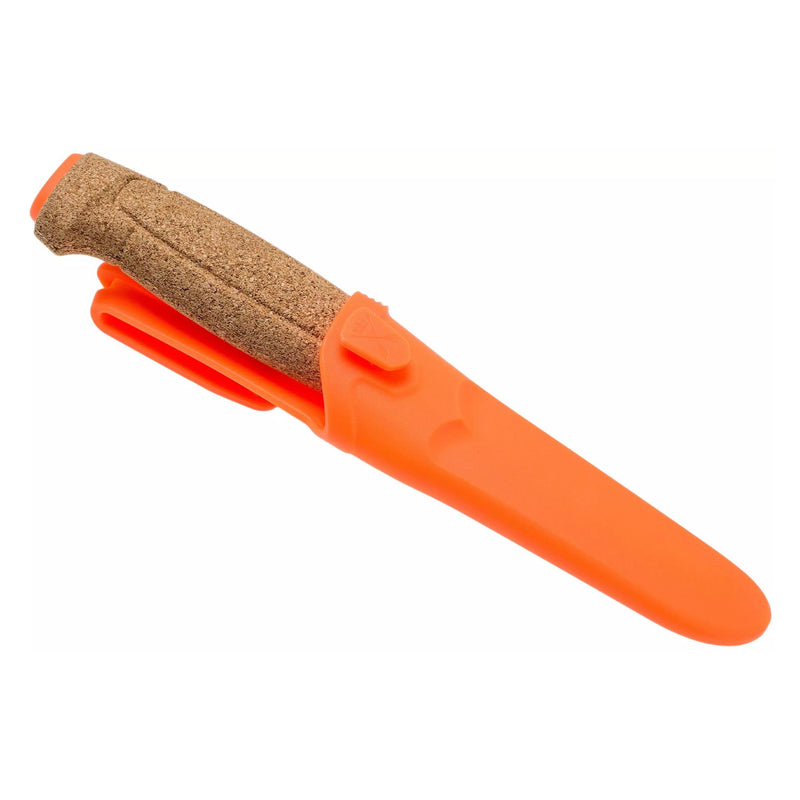 MORAKNIV Couteau dentelé flottant lame fixe universelle en acier inoxydable orange