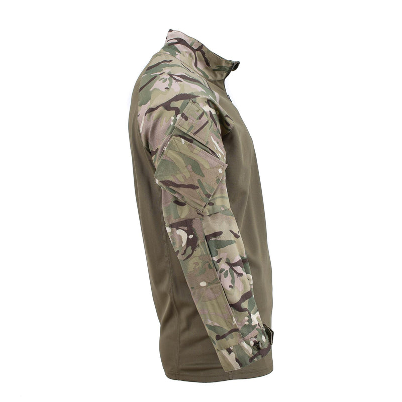 Chemise militaire britannique originale Coolmax sous-vêtement MTP armure tactique UBAC NEUF