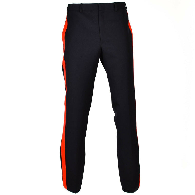 Pantalon de costume original des carabiniers de la police italienne, pantalon noir NEUF