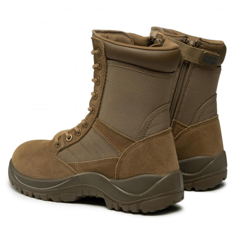 Chaussures de randonnée HI-TEC Magnum Centurion 8.0 Coyote chaussures tactiques zip latéral NEUF