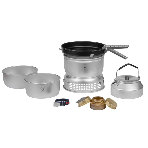 Ensemble de cuisinière Trangia en aluminium, kit de cuisine d'extérieur ultraléger et compact