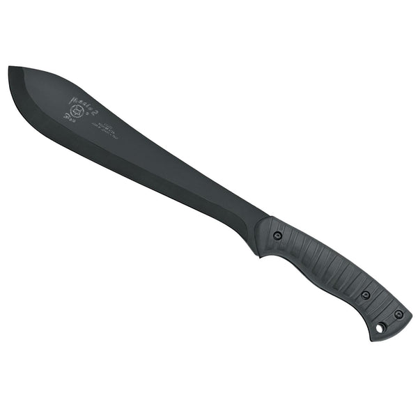 Couteau à lame fixe en acier inoxydable noir Fox Knives Brand Italy Macho 680T