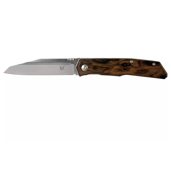 Couteau de poche pour homme Fox Knives Terzuola Design manche en ziricote satiné