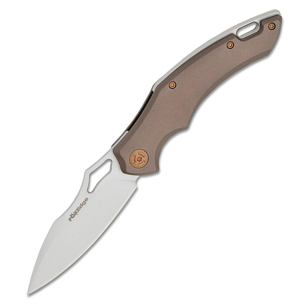 Couteau de poche pliant Fox Knives SPARROW Drop Point en acier inoxydable 9Cr13