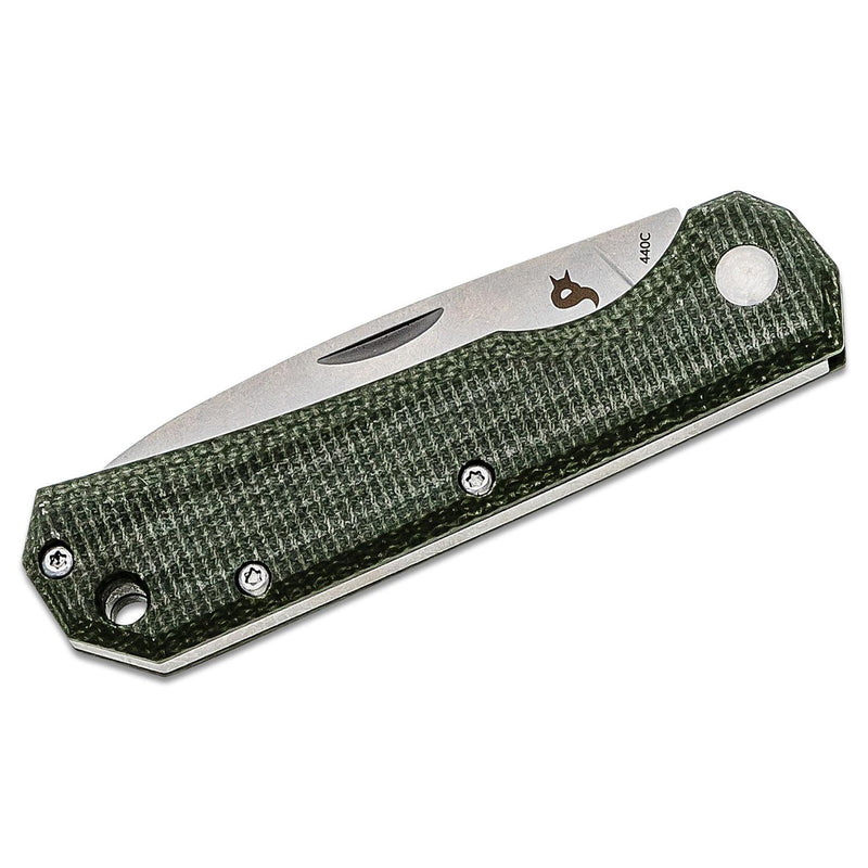 Couteau pliant Fox Knives Brand CIOL en acier inoxydable satiné 440C avec manche en Micarta