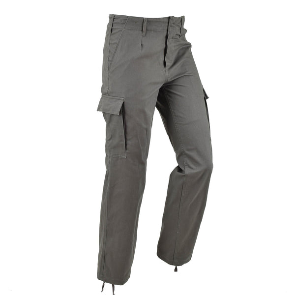 Pantalon de style moleskine militaire allemand, réplique de pantalon d'uniforme de combat olive NEUF