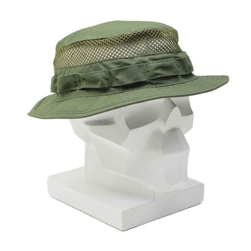 Chapeau de brousse tactique militaire MFH Mesh été champ molle-loops camouflage