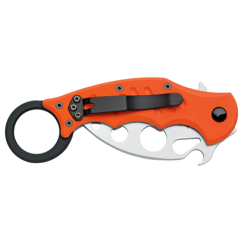 Couteau Karambit pliant Fox Knives FX-599 TK Lame en acier inoxydable AISI 420C