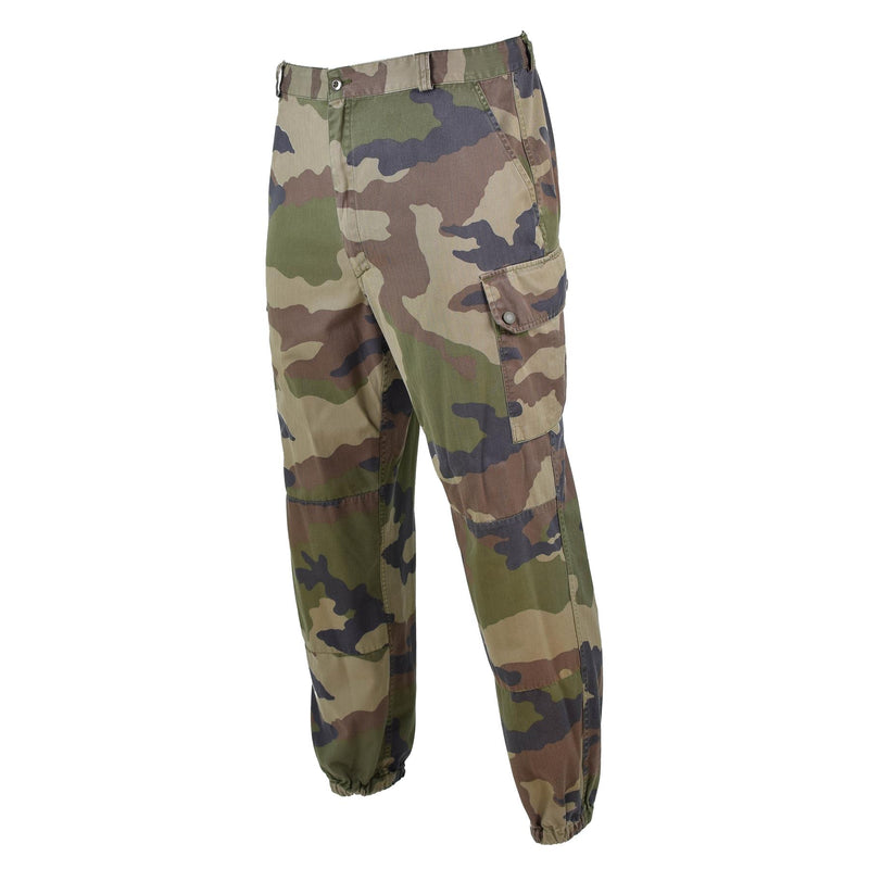 PANTALON DE COMBAT AUTHENTIQUE DE L'ARMÉE FRANÇAISE F2 MILITARY CCE CAMO CARGO FIELD TROUSERS