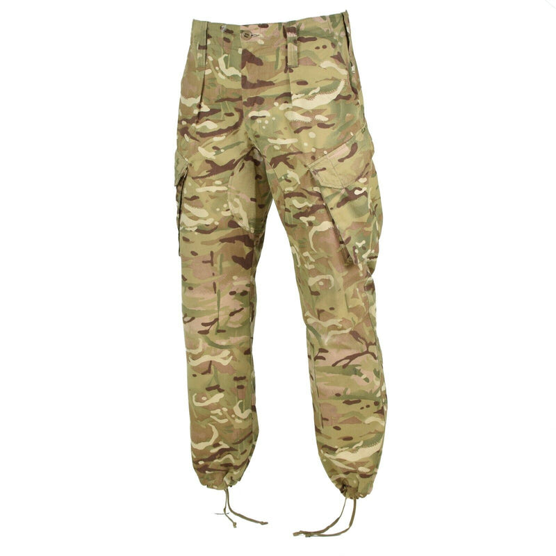 Pantalon de combat militaire britannique authentique MTP pour le terrain, pantalon cargo tempéré 