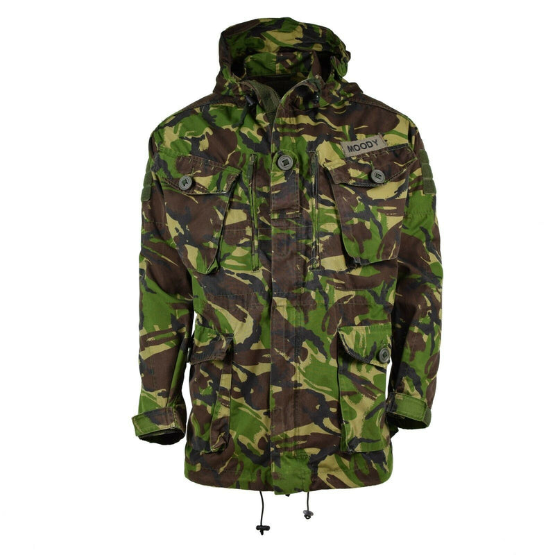 Veste de combat militaire DPM originale de l'armée britannique, parka coupe-vent