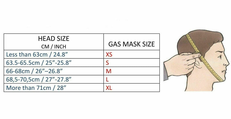 Masque à gaz militaire GP-5 Filtre moderne CF F3 OTAN Véritable masque respiratoire NEUF