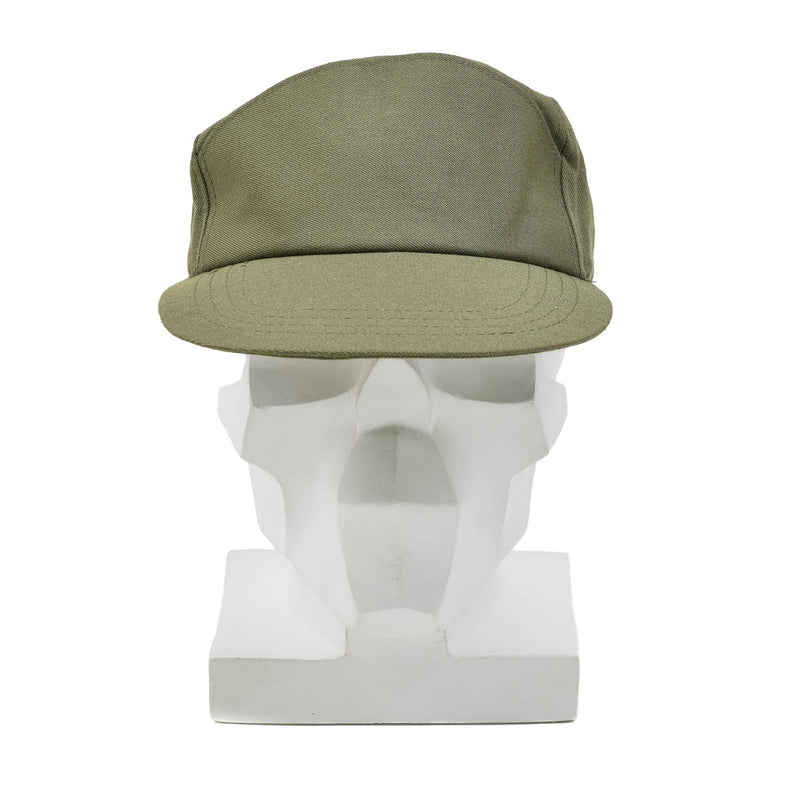 Casquette de pilote militaire italienne originale, design classique, utilisation tactique, olive durable