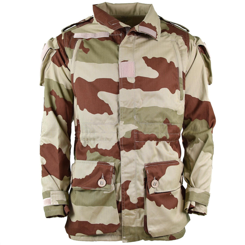 Véritable parka de l'armée française Feline T4 S2 veste de combat Desert camo militaire NEUF