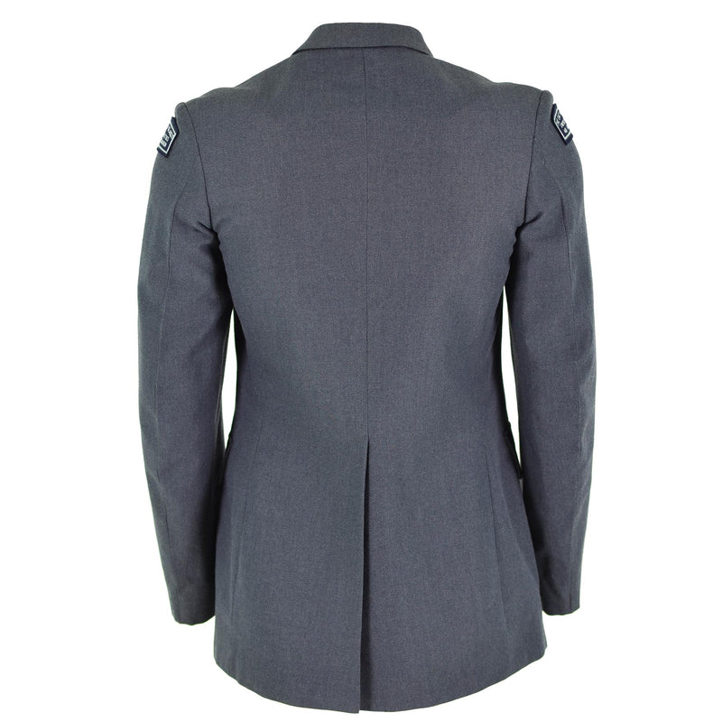 Veste d'uniforme de cérémonie originale de l'armée britannique, bleu de parade, édition militaire des forces aériennes