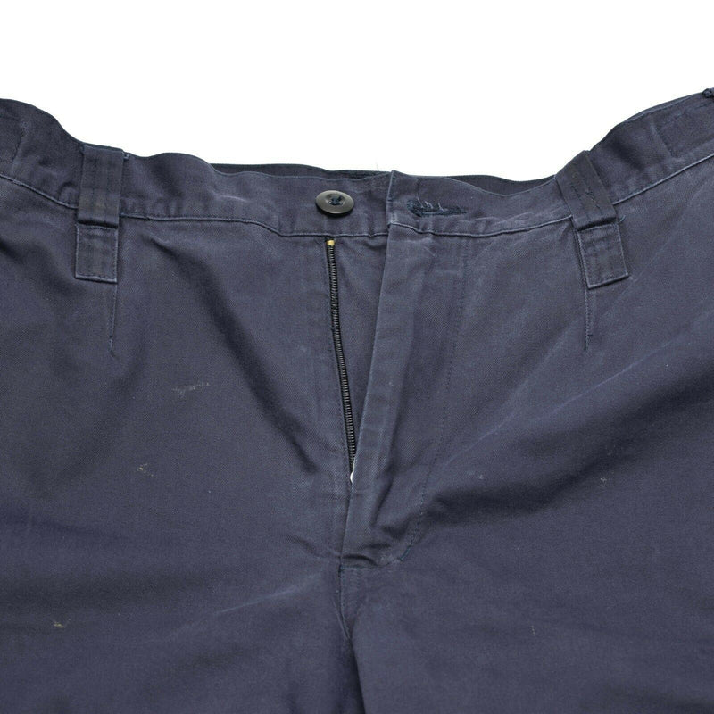 Pantalon de combat militaire tactique de l'armée néerlandaise authentique, pantalon de mission bleu