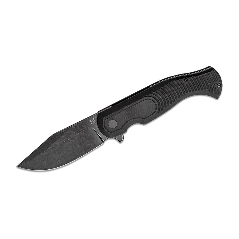 Couteau de poche Fox Knives EASTWOOD TIGER en acier D2 haute vitesse G10 noir tactique